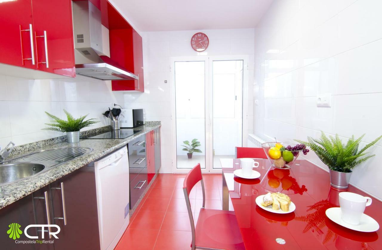 Apartamento Con Excelente Conexion & Garaje Apartment Santiago de Compostela Exterior foto