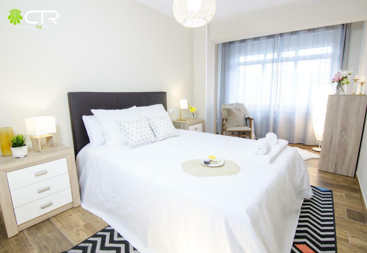 Apartamento Con Excelente Conexion & Garaje Apartment Santiago de Compostela Exterior foto